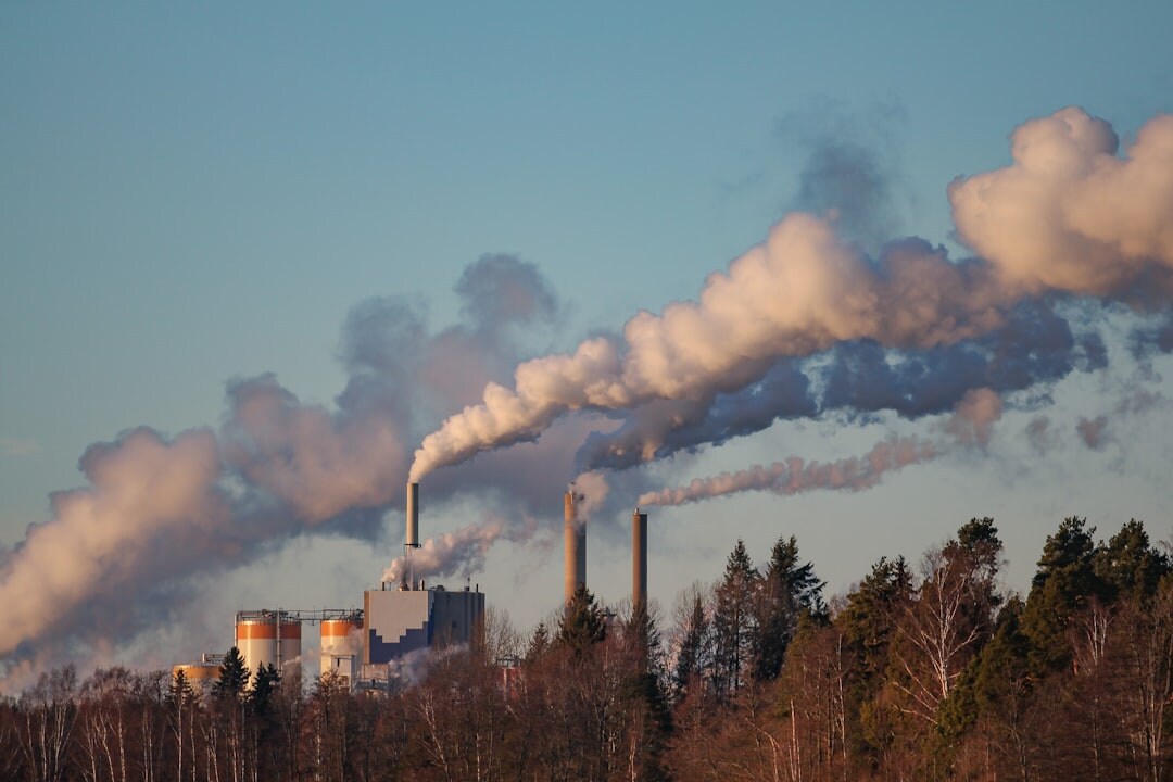 smokestack emissions factory