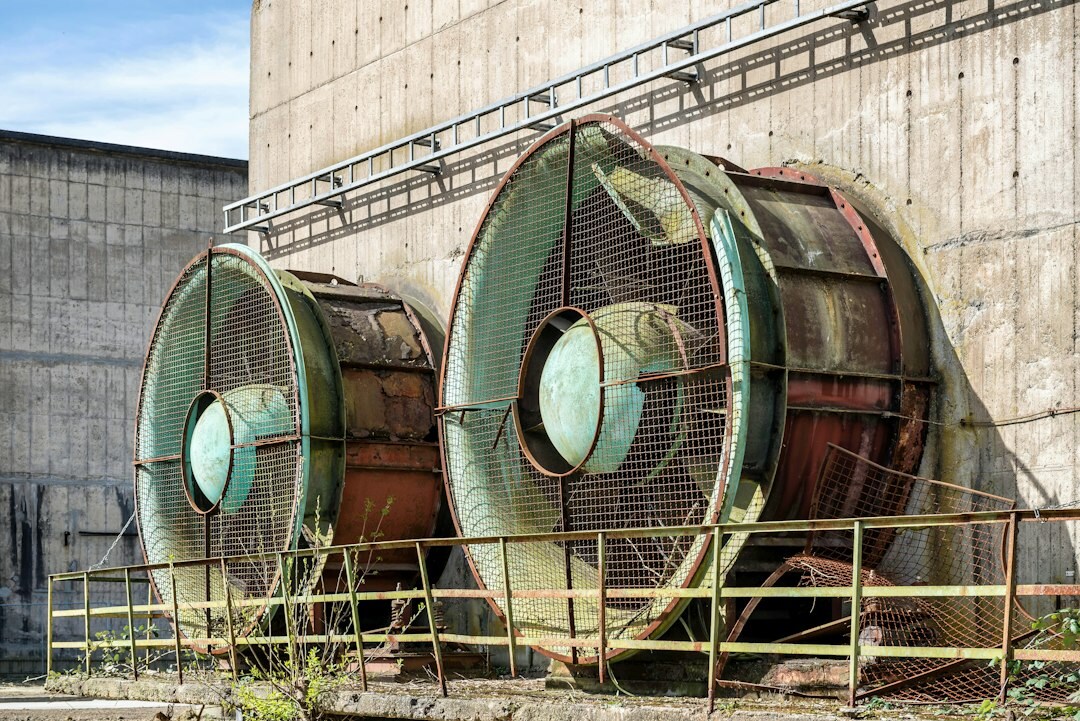 industrial mining site