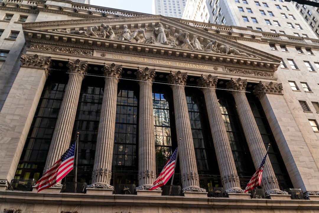 stock market trading floor